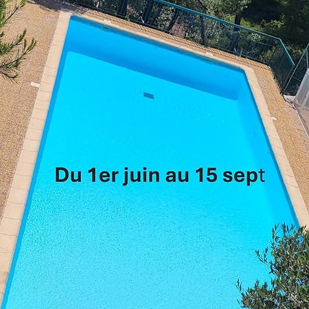 Appartement En Residence Avec Piscine Бандоль Экстерьер фото